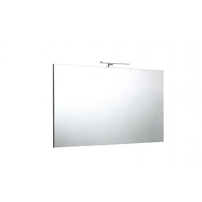 Kiamami Valentina Lichtspiegel - 20 x 600 cm, Farblos - Rechteckiger Spiegel mit integrierter LED-Leiste.