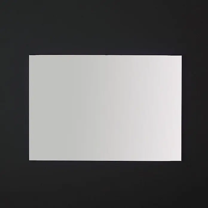Kiamami Valentina Lichtspiegel - 22 x 700 cm, Farblos - Rechteckiger rahmenloser Wandspiegel.