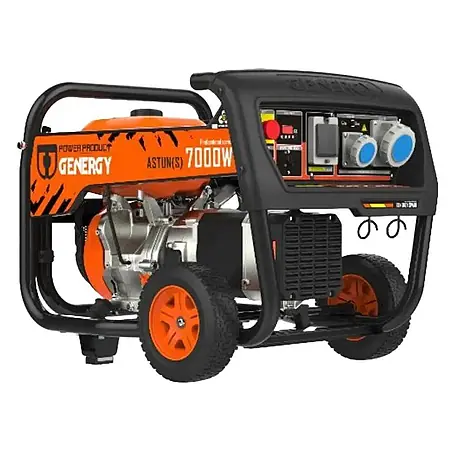 Genergy  Stromerzeuger Stromerzeuger 7000W Benzin SVR Genergy Astun-S IP67