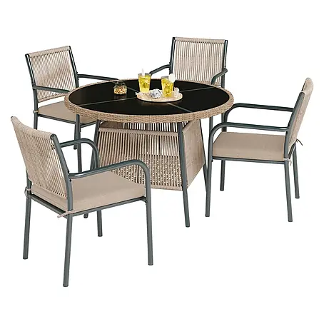 SONNENH  Gartenmöbel-Set