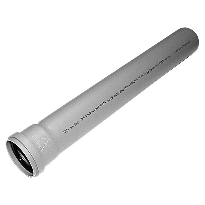 HT cev  (DN 50, Dolžina: 25 cm) | 4075 - HT Rohr Standard | DCDD - Abwasserrohre | DCD - Sanitärinstallation | DC - Sanitärinstallation | D - Sanitär | BAUHAUS