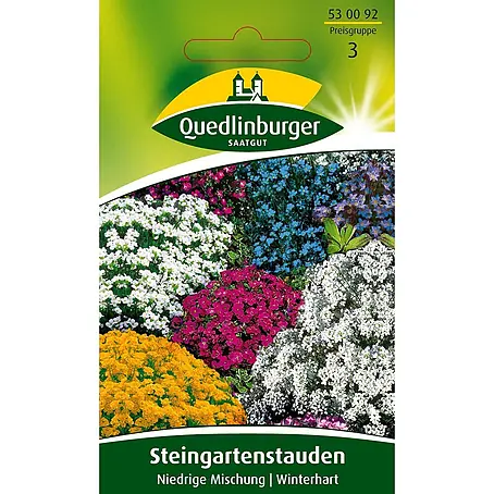 Quedlinburger SAATGUT Steingartenstauden Niedrige Mischung