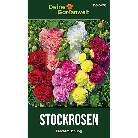 Deine Gartenwelt Stockrosen Prachtmischung