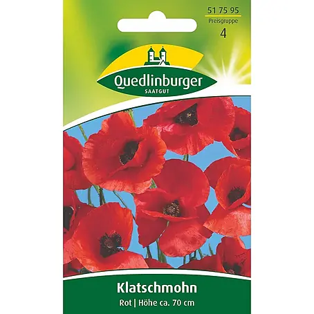 Quedlinburger SAATGUT  Blumensamen Mohn