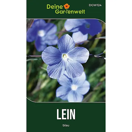 Deine Gartenwelt Staudenlein blau