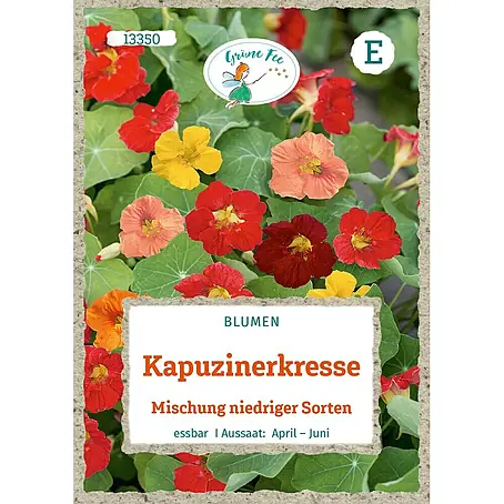Grüne Fee  Blumensamen Kapuzinerkresse