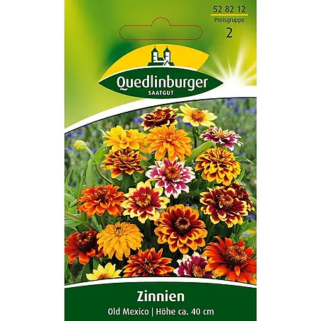 Quedlinburger SAATGUT Zinnien Old Mexico