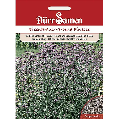 Dürr Samen Eisenkraut Finesse lilafarbene Blüten ein-mehrjährig