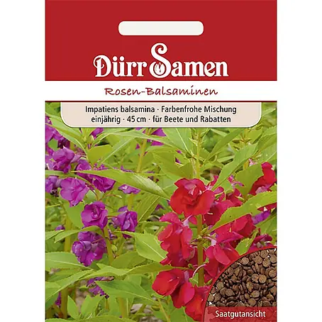 Dürr Samen Rosen Balsaminen Mischung einjährig 45 cm
