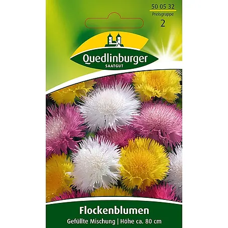 Quedlinburger SAATGUT Flockenblume Gefüllte Mischung