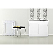 Respekta Complete spoelbak (60 x 100 cm, Schuifdeur, Wit)