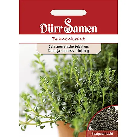 Dürr Samen  Kräutersamen Bohnenkraut