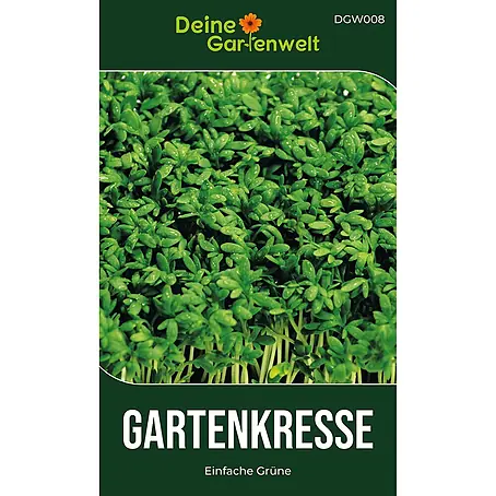 Deine Gartenwelt Gartenkresse Einfache Grüne