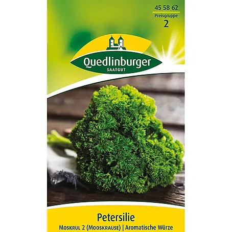 Quedlinburger SAATGUT Petersilie Mooskrause 2