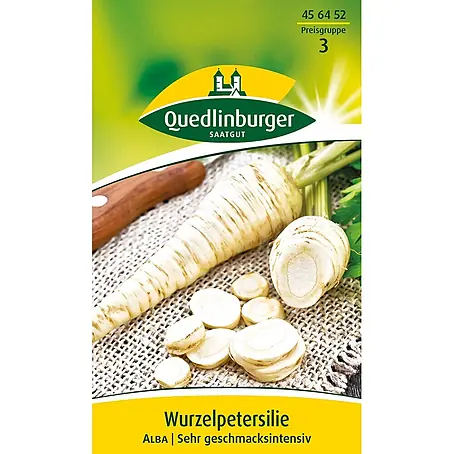 Quedlinburger SAATGUT Wurzelpetersilie Alba