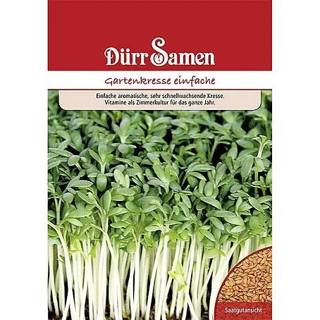 Dürr Samen Gartenkresse einfache 250 g