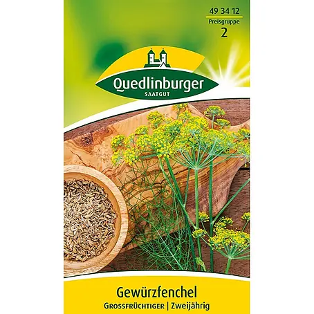 Quedlinburger SAATGUT Fenchel Grossfrüchtiger