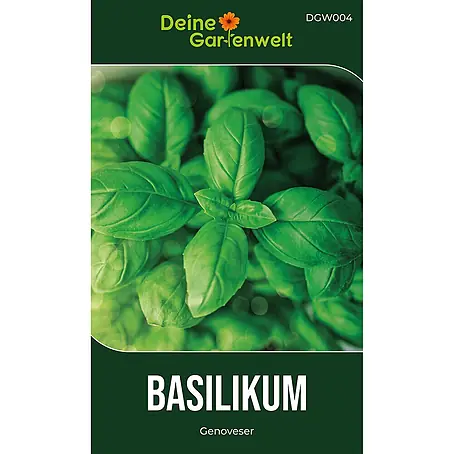 Deine Gartenwelt  Kräutersamen Basilikum
