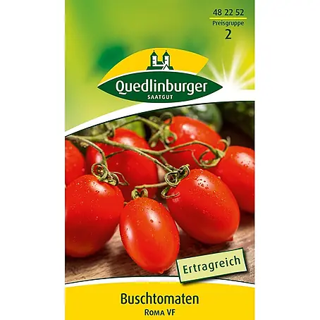 Quedlinburger SAATGUT Buschtomaten Roma VF