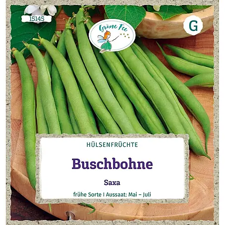 Grüne Fee  Gemüsesamen Buschbohne