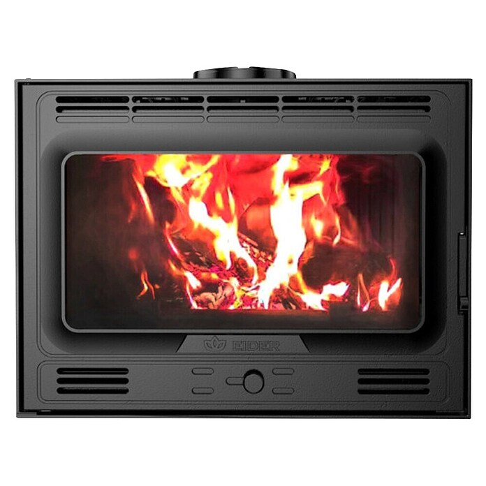 Insert Tracia (L x An x Al: 47 x 70 x 57 cm, 9,3 kW, 230 m³, Antracita) | BAUHAUS