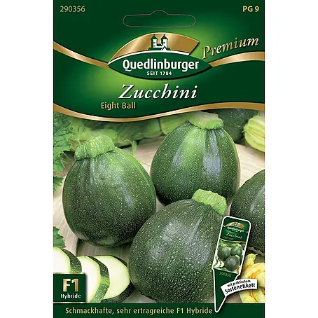 Quedlinburger SAATGUT  Gemüsesamen Zucchini