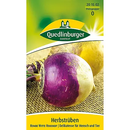 Quedlinburger SAATGUT  Gemüsesamen Herbstrübe