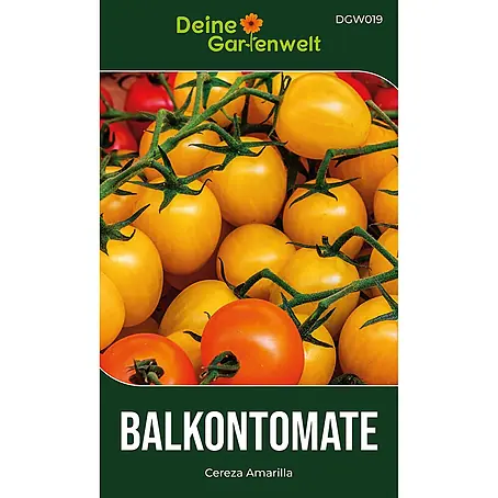 Deine Gartenwelt Balkontomate gelb Cereza Amarilla