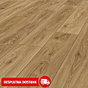Laminat Comet hrast  (Rustikalni pod, 1.288 x 195 x 8 mm) | BAUHAUS