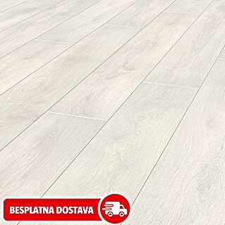 LOGOCLIC Vinto Laminat Hrast Bastogne (Rustikalni pod, 1.288 x 195 x 8 mm)