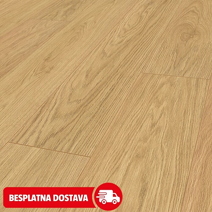 LOGOCLIC Vinto Laminat Summer  (Rustikalni pod, 1.288 x 195 x 8 mm) | BAUHAUS