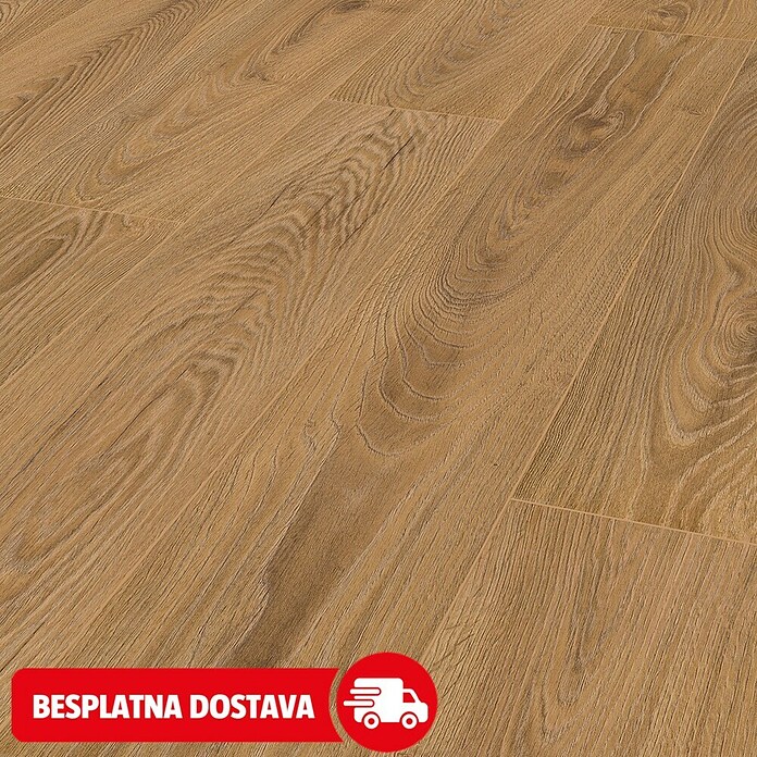 LOGOCLIC Vinto Laminat Kronos  (Rustikalni pod, 1.288 x 195 x 10 mm) | BAUHAUS