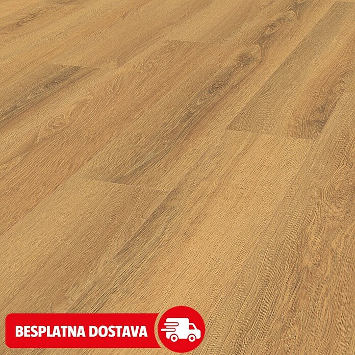 LOGOCLIC Vinto Laminat Blue Moon  (Smeđa, Rustikalni pod, 1.288 x 195 x 9 mm) | BAUHAUS