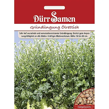 Dürr Samen Gründüngung Ölrettich 1 kg