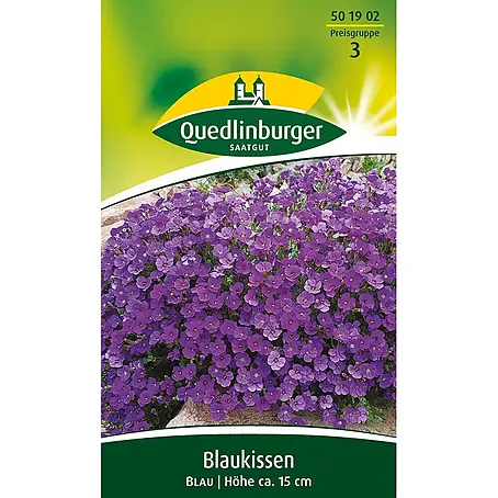 Quedlinburger SAATGUT Blaukissen Blau