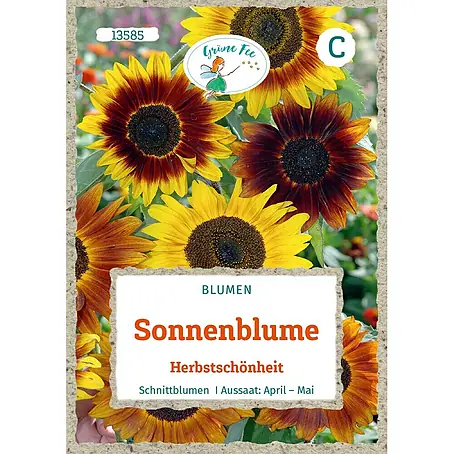 Grüne Fee  Blumensamen Sonnenblume