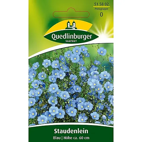 Quedlinburger SAATGUT Lein Blau