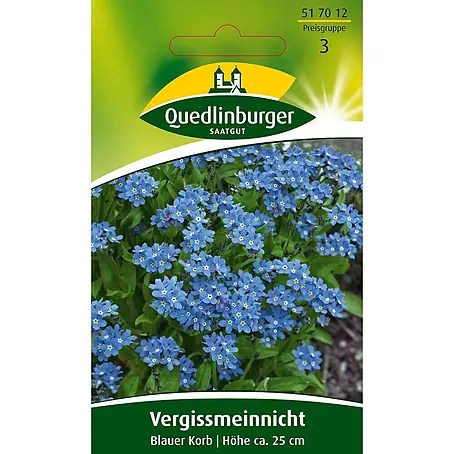 Quedlinburger SAATGUT  Blumensamen Vergissmeinnicht