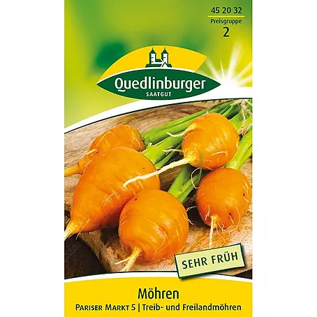 Quedlinburger SAATGUT Möhren Pariser Markt 5