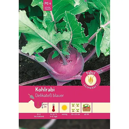 Pabst Keimkraft  Gemüsesamen Kohlrabi
