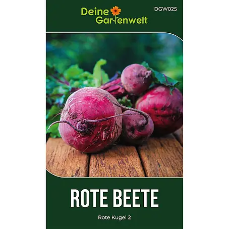 Deine Gartenwelt Rote Beete Rote Kugel 2