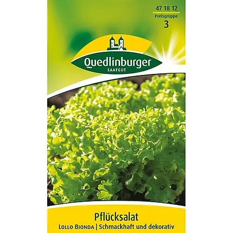 Quedlinburger SAATGUT  Salatsamen Pflücksalat