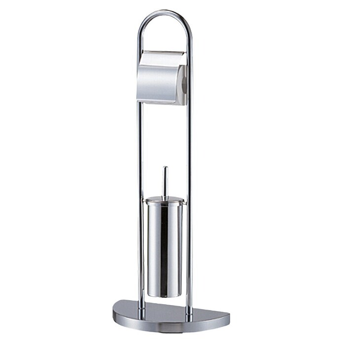 Venus Toilet-combi-borstelgarnituur Londen (Chroom, Hoogte: 82 cm, Metaal)