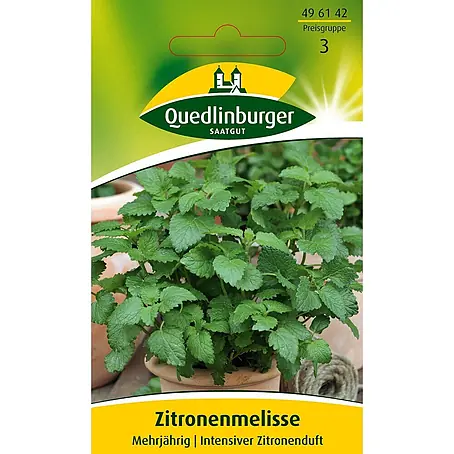 Quedlinburger SAATGUT  Kräutersamen Zitronenmelisse