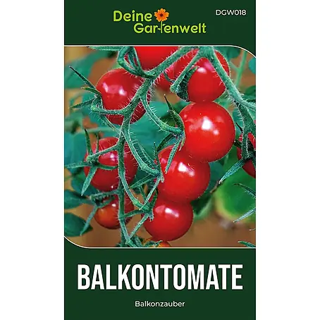 Deine Gartenwelt Balkontomate rot Balkonzauber