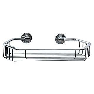 Tesa Cesta de baño DK140 (13,5 x 27,5 x 6,5 cm, De un piso, Cromo)