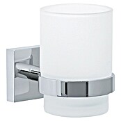 Nie wieder bohren Ekkro Soporte para vaso EK145 (Redondeada, Cromado)