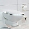 Nie wieder bohren Ekkro WC-Bürstengarnitur (Befestigung: Kleben, Verchromt)