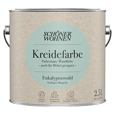 SCHÖNER WOHNEN-Farbe Naturell Wandfarbe Kreidefarbe