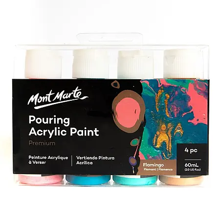 Mont Marte  Acrylfarben-Set Premium Flamingo